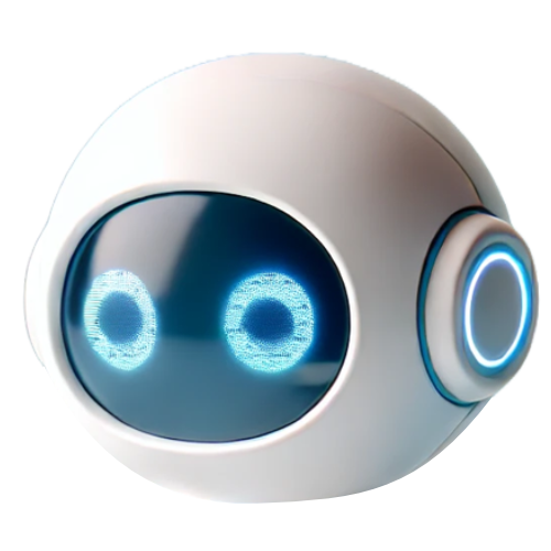 Robot head illustration